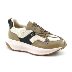 Women leather sneakers A005377