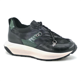Women leather sneakers A005380