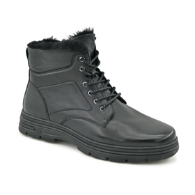 Men leather boots I000812