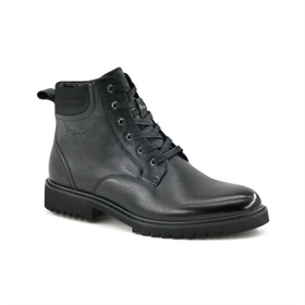Men leather boots I000833