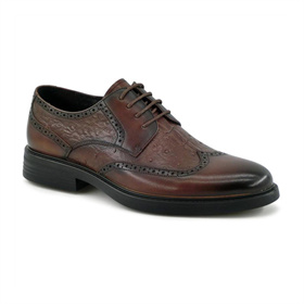 Men oxfords leather shoes H005287