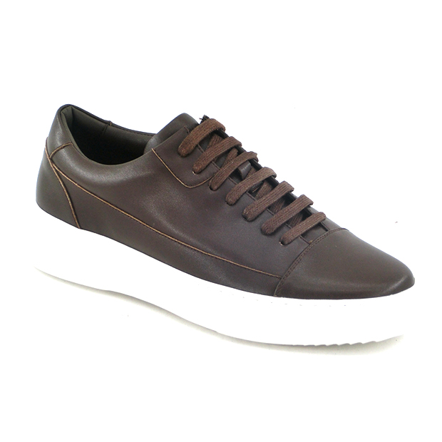 Men leather sneakers H003630
