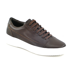 Men leather sneakers H003630