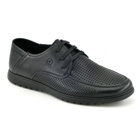 Men soft styles leather shoes H004494