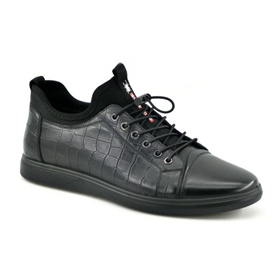 Men soft styles leather shoes H005283