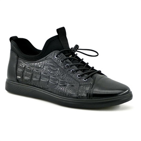 Men soft styles leather shoes H005284