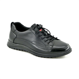 Men soft styles leather shoes H005499