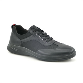 Men soft styles leather shoes H006485